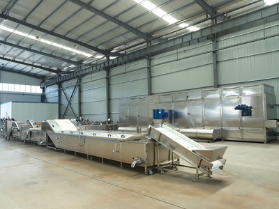 巴氏殺菌風干流水線